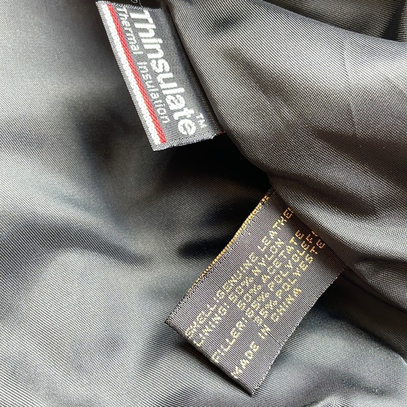 QUILTED LEATHER BOMBER JACKET - Picture 5 of 14